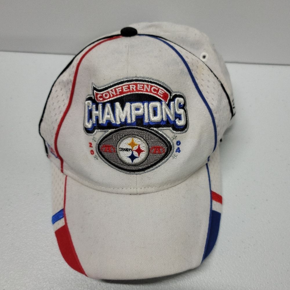 NFL Pittsburgh Steelers 2004 SuperBowl CHAMPIONS LOCKER ROOM HAT